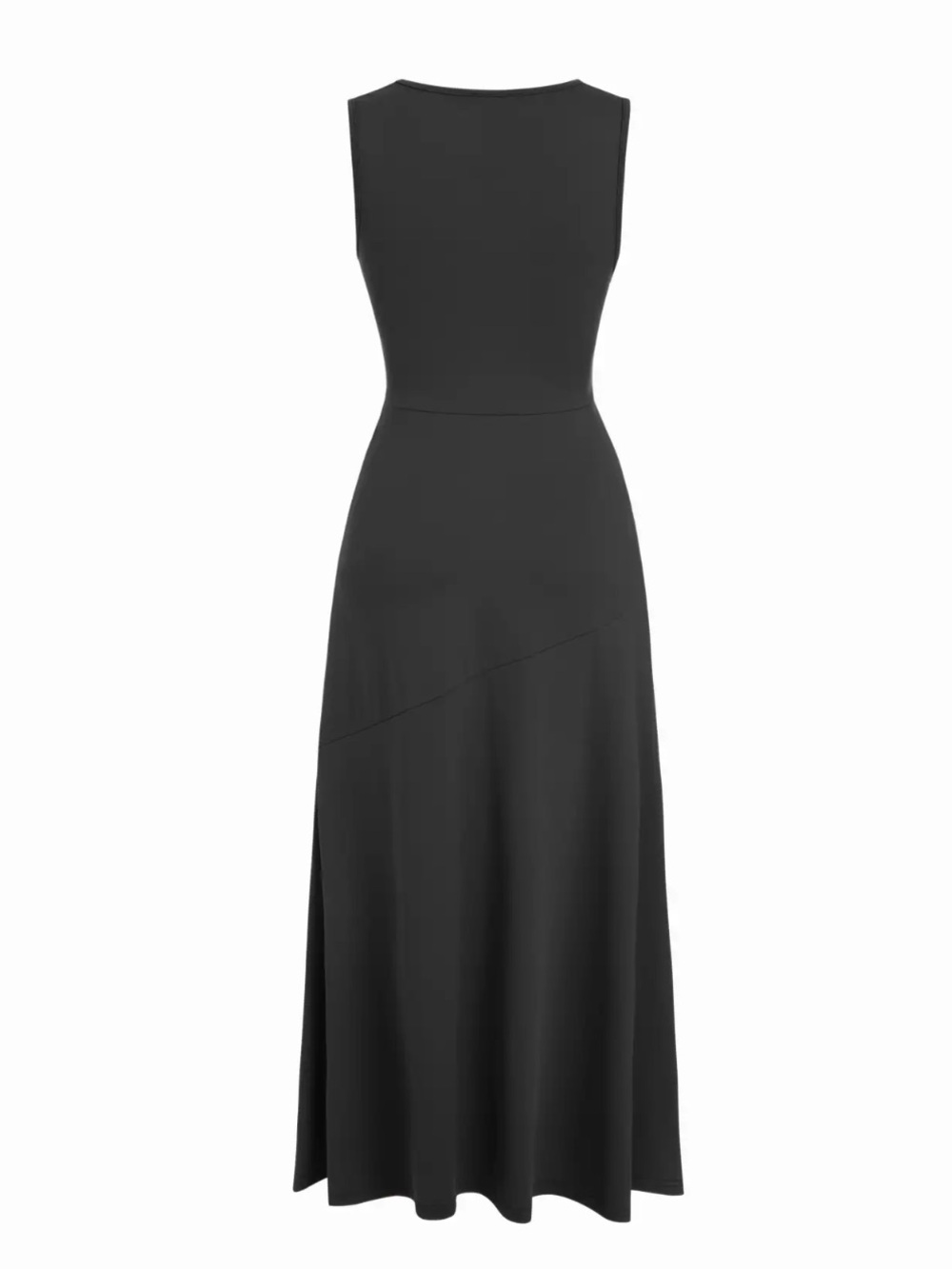 Cider NWOT Black Ankle Length Dress